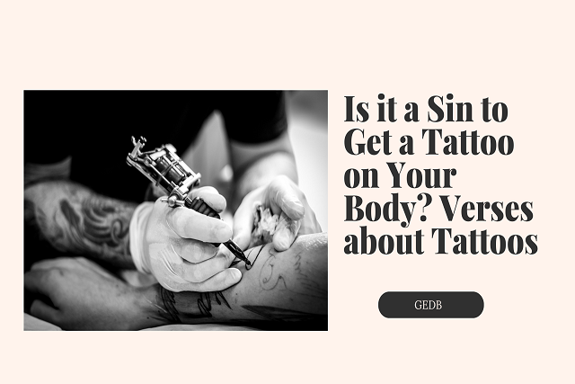 Is it a Sin to Get a Tattoo