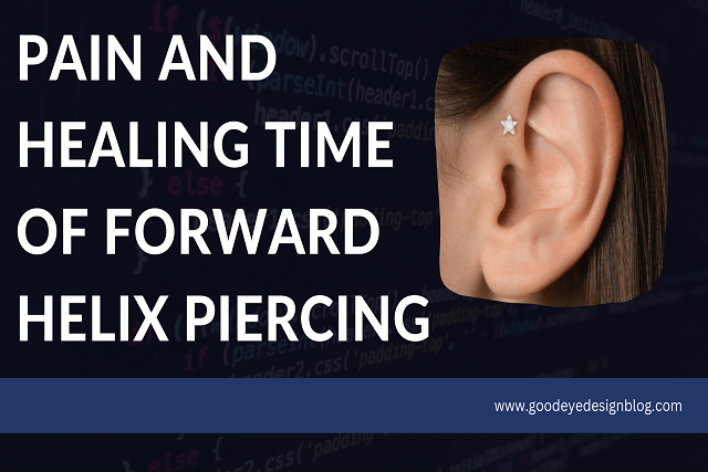 forward helix piercing
