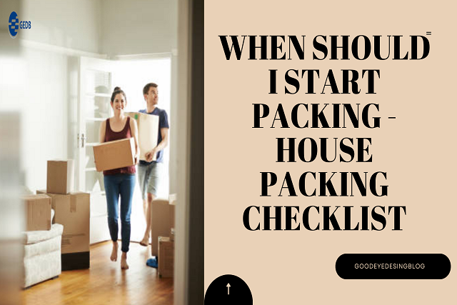 house packing checklist